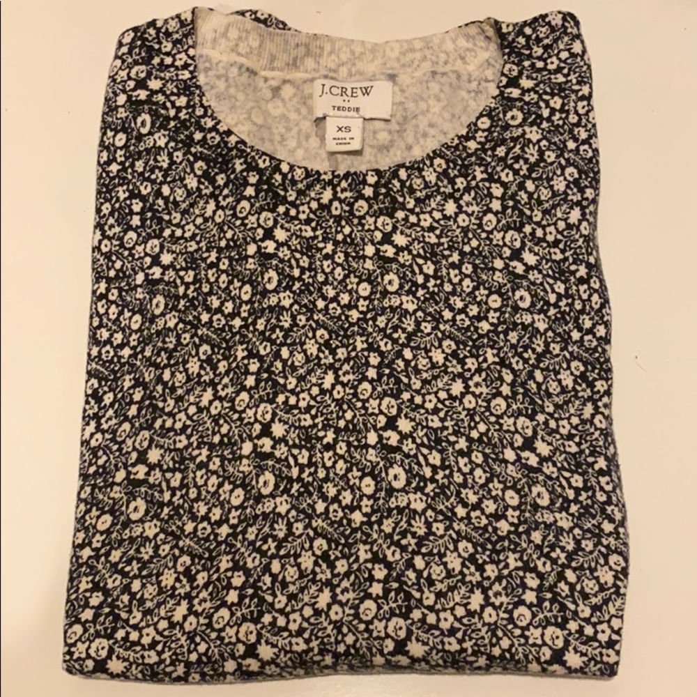 J. Crew XS Teddie Crew Neck Sweater